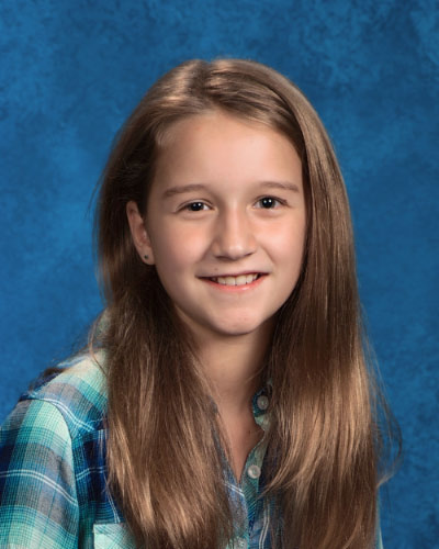 2015-2016 Olivia's Sixth Grade Class Photo